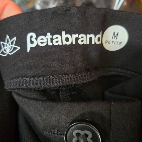 Betabrand Classic Dress Pant Yoga Pant Bootcut Women's Size Medium Petite - Picture 5 of 5